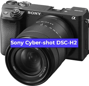 Замена Прошивка фотоаппарата Sony Cyber-shot DSC-H2 в Санкт-Петербурге